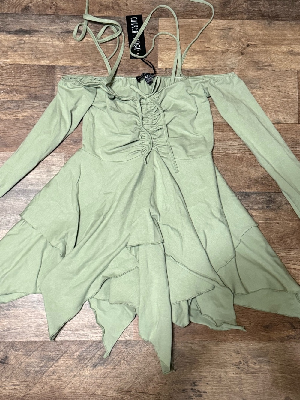 Current Mood “F is for fairy” Handkerchief Mini Dress